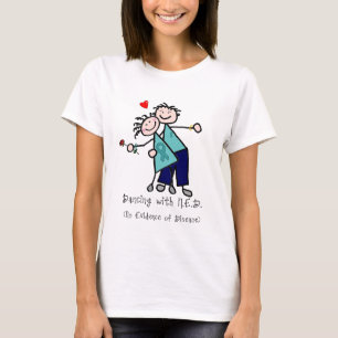 Dansen met N.E.D. Ovariumkanker T-shirt