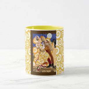 Dansen onder het spiegelbal mok