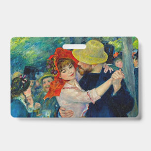 Dansen op Bougival Pierre Renoir Badge