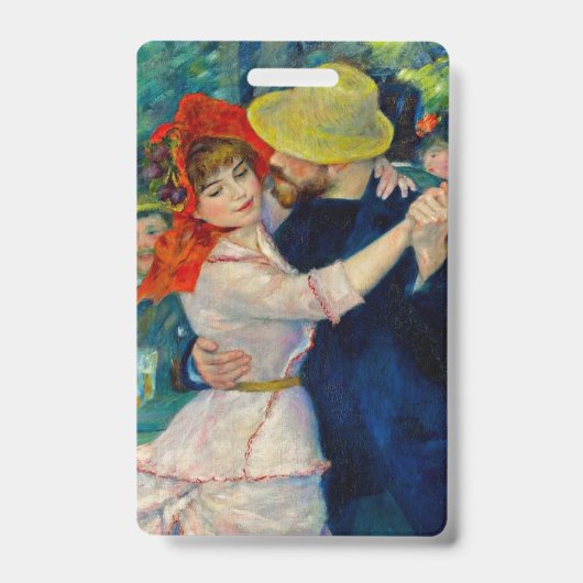 Dansen op Bougival Pierre Renoir Badge (Voorzijde)