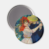 Dansen op Bougival Pierre Renoir Magneet (Voorkant / Achterkant)