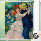 Dansen op Bougival Pierre Renoir Raamsticker (Huis)