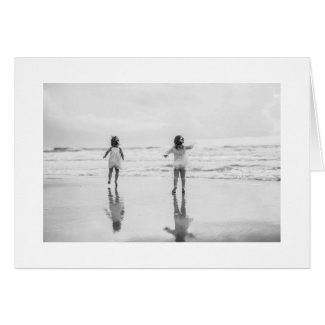 "Dansen op de zand" (Voorkant Horizontaal)