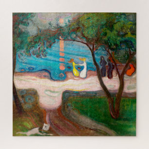 Dansen op een kust Edvard Munch Legpuzzel