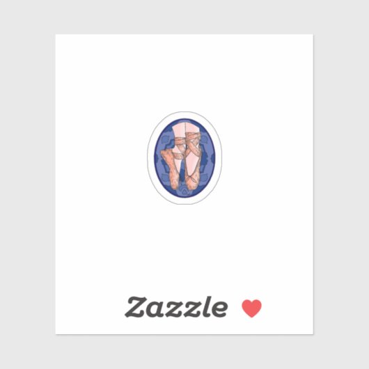 Dansen op Freedom Vinyl Sticker (Vel)