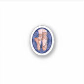 Dansen op Freedom Vinyl Sticker (Voorkant)