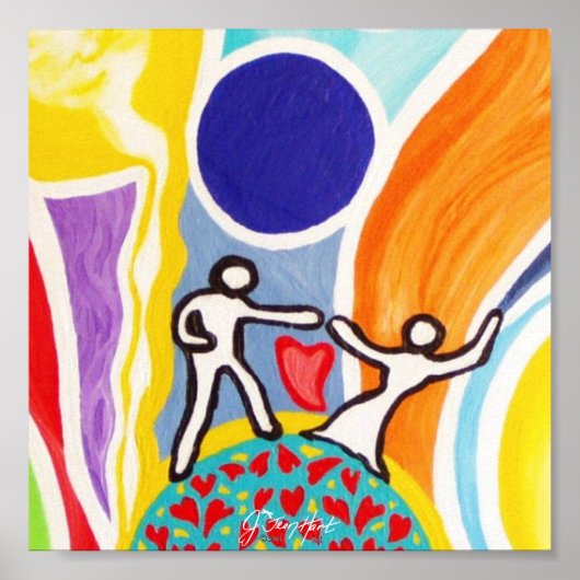 Dansen op Moonbeams Poster (Voorkant)