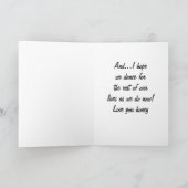 DANSEN OP ONS 1e JUBILEUM Kaart (Binnen)