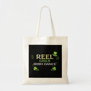 Dansen Reel Girls Irish Dance St. Patrick's Day Tote Bag