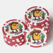 Dansen Sandwich Fiesta Poker Chips (Opstapeling)