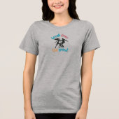 Dansen  Tri-Blend shirt (Voorkant)