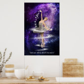 Dansen tussen de sterren poster (Keuken)