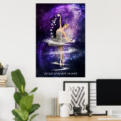 Dansen tussen de sterren poster (Thuiskantoor)
