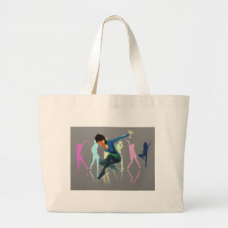 Dansen voor Joy Art Grote Tote Bag
