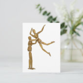 DansenCouple061809 Briefkaart (Staand voorkant)