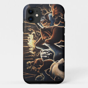 Dansend Beer IPhone 5 Hoesje Wildlife Art Beer Gif