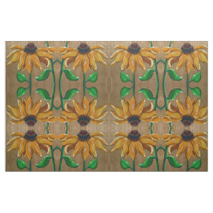 Dansend Daisies Fabric Stof