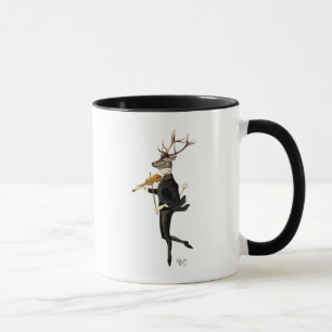 Dansend Deer met Violin Mok
