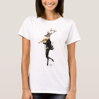 Dansend Deer met Violin