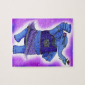 Dansend Elephant Legpuzzel (Horizontaal)