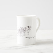 Dansend Faeries Bone China Mok (Voorkant rechts)