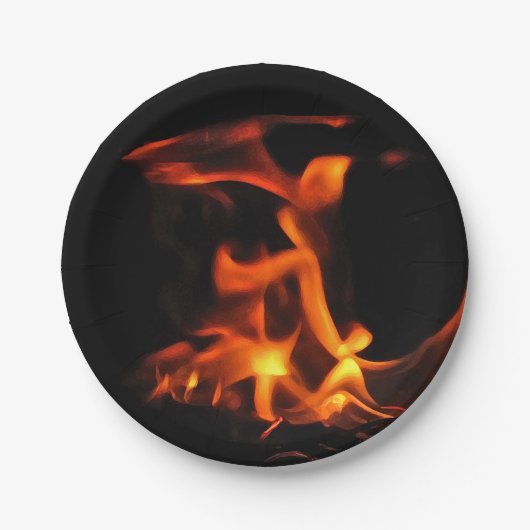 Dansend Fire 7-inch Bord papier (Voorkant)