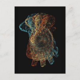 Dansend Ganesha Good Luck Briefkaart