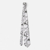 "Dansend Hen" Abstract Stropdas (Achterkant)