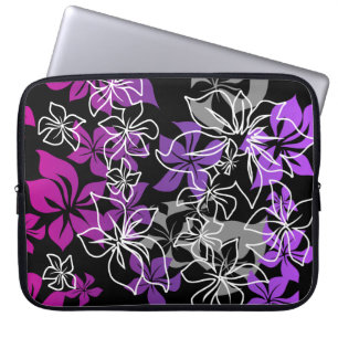 Dansend Hibiscus Hawaiian Neopreen Wetsuit Laptop Sleeve
