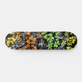 Dansend Hibiscus Skateboard (Horizontaal)