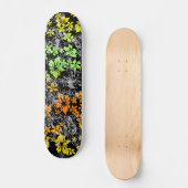 Dansend Hibiscus Skateboard (Voorkant)