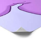 Dansend Hippo Tango Poster afdrukken (Hoek)