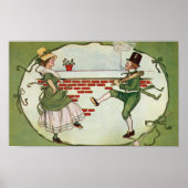 Dansend Leprechauns  St. Patrick's Day Poster (Voorkant)