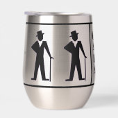 Dansend Man Formeel Gala met Datum (Rechts)