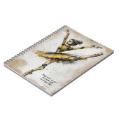 dansend meisje | Notitieboek Journal (Linkerzijde)