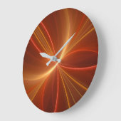 Dansend met de lichte moderne Abstracte fractale k Grote Klok (Hoek)