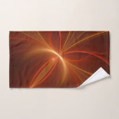 Dansend met de lichte moderne Abstracte fractale k Handdoek (Handdoek)