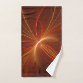 Dansend met de lichte moderne Abstracte fractale k Handdoek (Handdoek)
