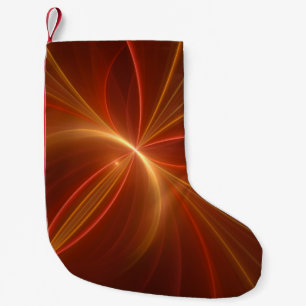 Dansend met de lichte moderne Abstracte fractale k Kleine Kerstsok