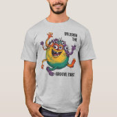 dansend monster t-shirt (Voorkant)