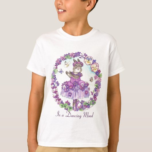 Dansend Mood Kinder T-shirt (Voorkant)