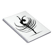 Dansend notitieboek (Rechterzijde)