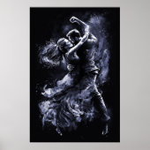 Dansend paar poster (Voorkant)