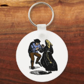 Dansend paar sleutelhanger (Voorkant)