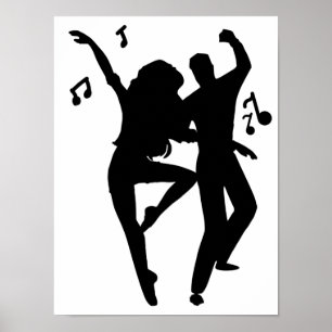 Dansend Poster