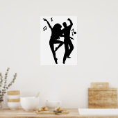 Dansend Poster (Keuken)