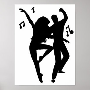 Dansend Poster