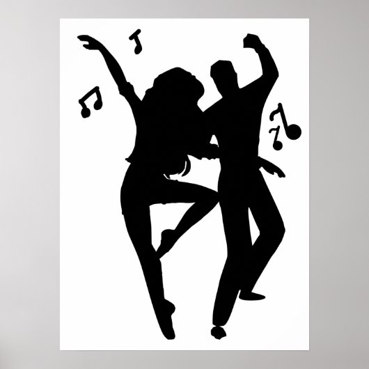 Dansend Poster (Voorkant)