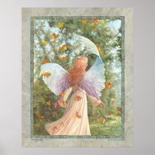 Dansend poster van 16 x 20 inch van een engel