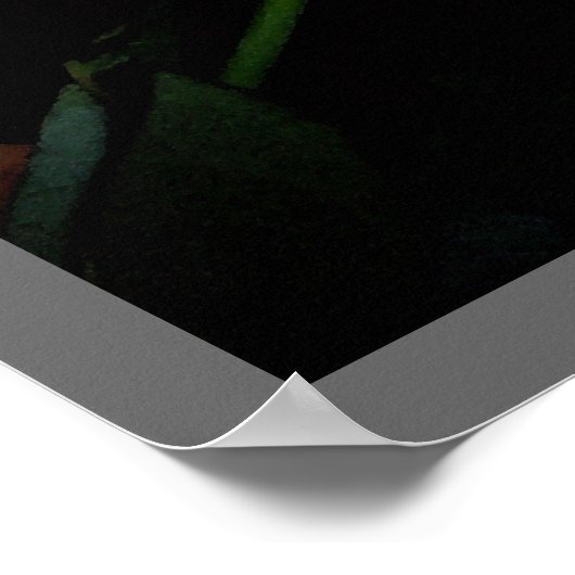 Dansend Roos Poster (Hoek)